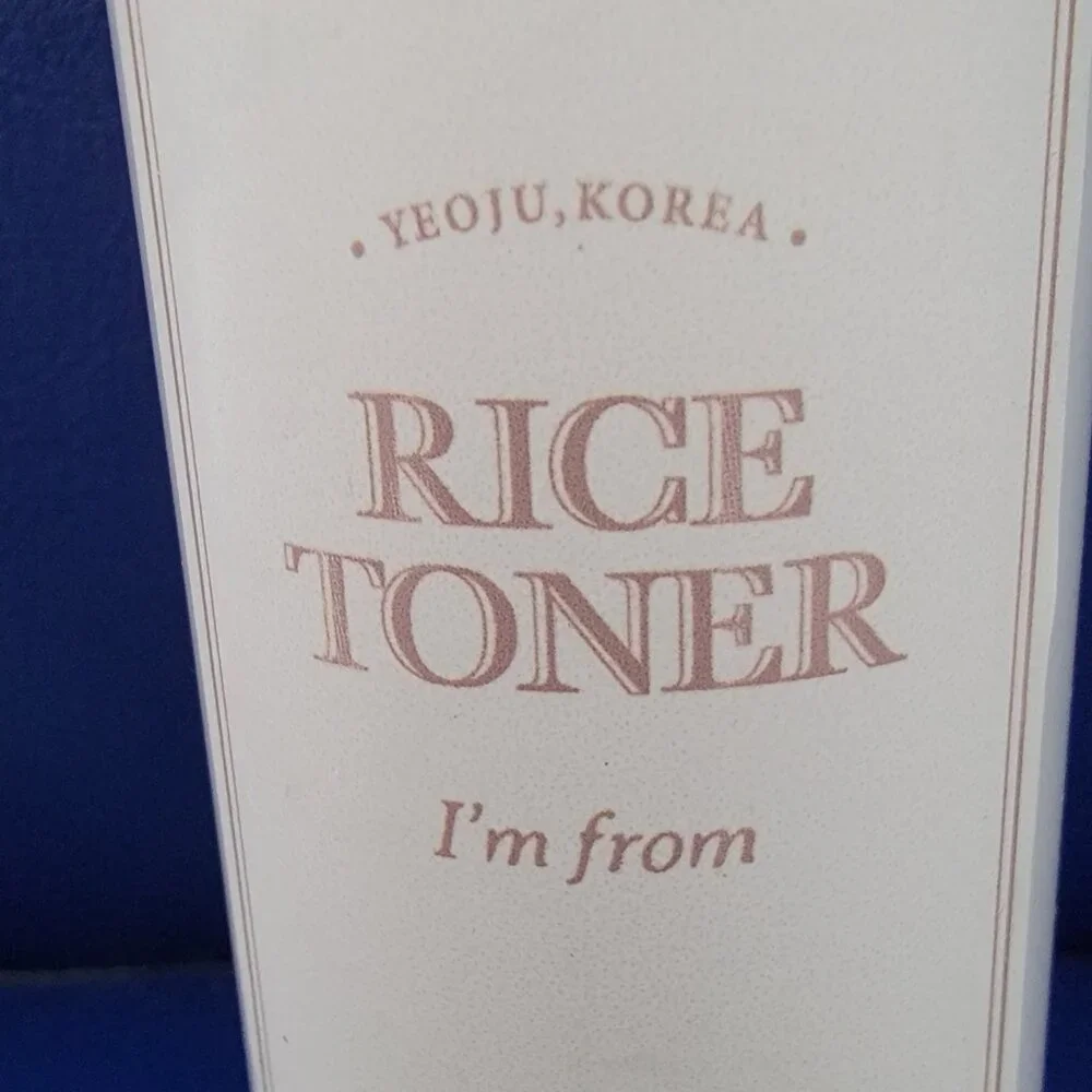 Korean I'm from Rice Toner, Milky Toner for Glowing Skin  Alcohol Free - Sealed